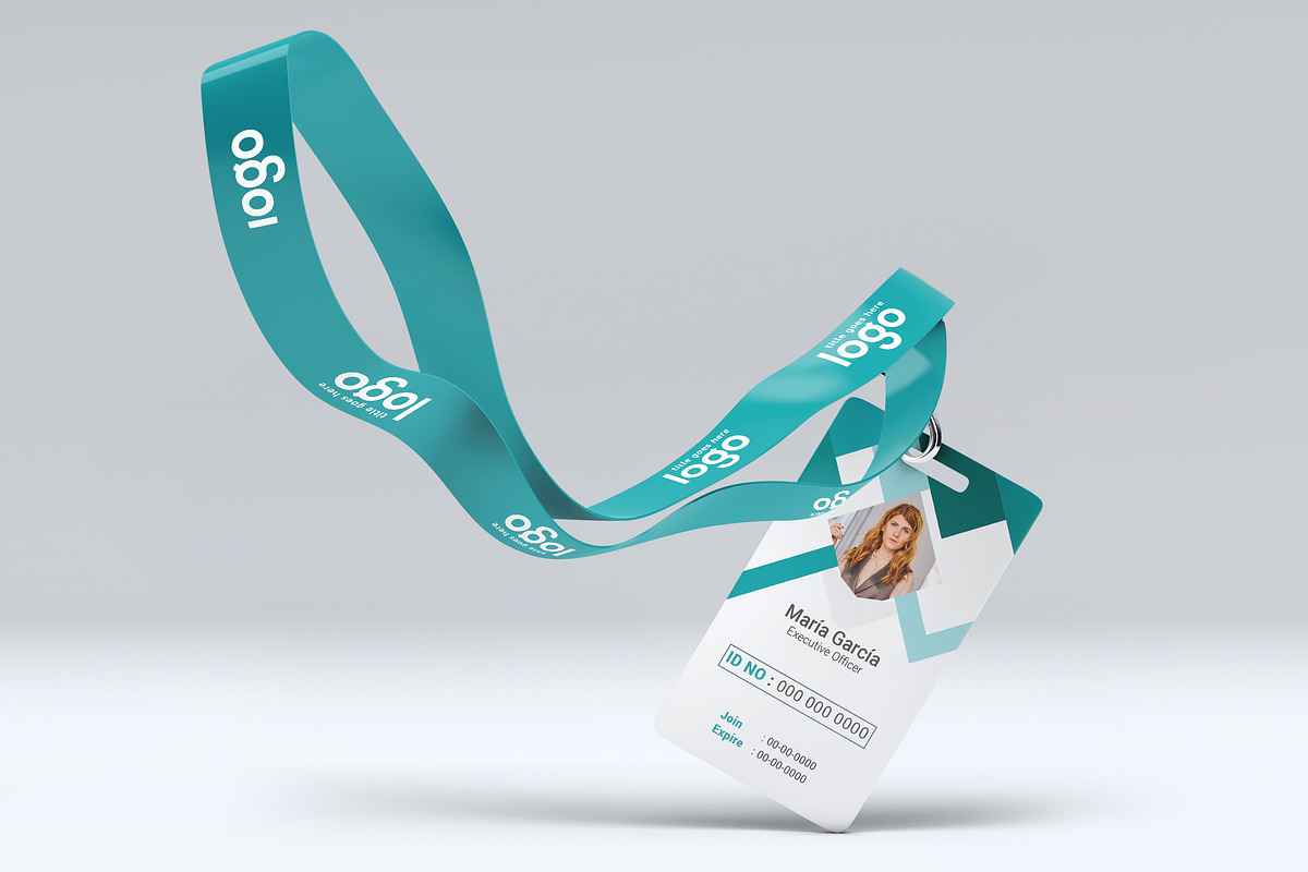 Abstract Identification or Id Card, a Stationery Template by ZAAS