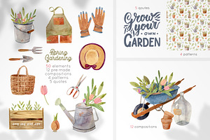 Gardening Tools Clipart