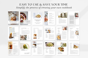 Cookbook Recipe Ebook Template