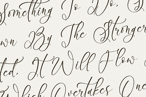 Boutiquen Serahpine Calligraphy Font