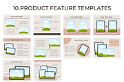 Printable Mockup Listing Template A4, a Books & Magazine Mockup by NoemieDesigns (Thumbnail 4 of 5)