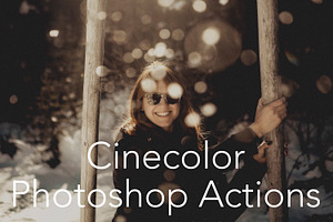 CINECOLOR SET OF PHOTOSHOP ACTIONS