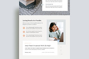 Jenny - Author Website Template, a WordPress Template by K Design Co. Shop (Thumbnail 4 of 6)