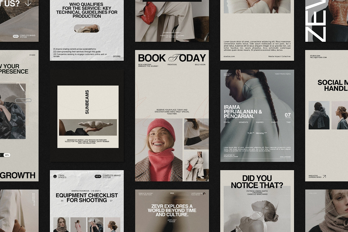 ZEVR | Instagram Post & Story (III), a Social Media Template by Crafted Pixel (Photo 5 of 10)
