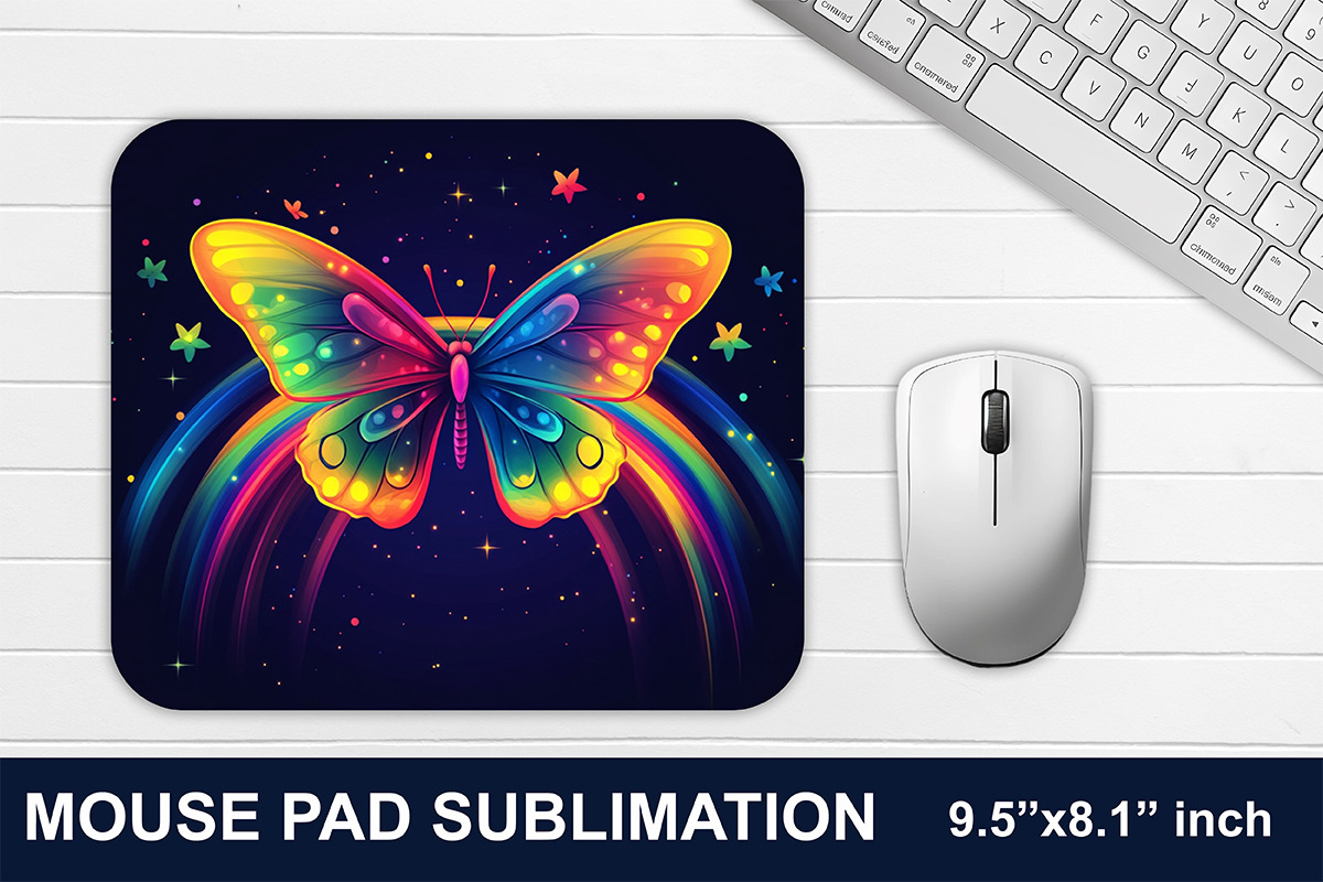 Butterfly Mouse Pad Bundle, a Graphic by crative8112 (Photo 2 of 9)