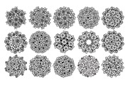 Floral Mandala Bundle, a Decorative Illustration by Elinorka (Thumbnail 2 of 11)