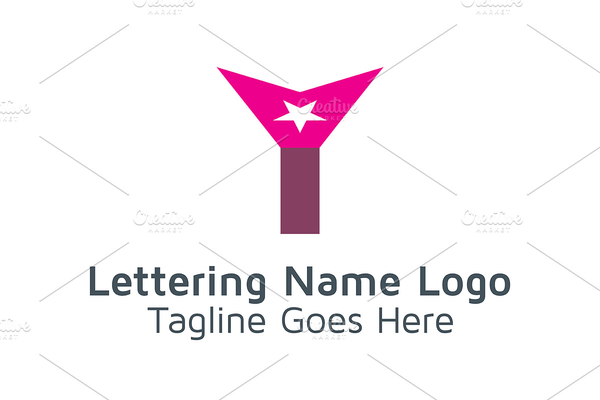 20 Logo Lettering Y Template Bundle, a Branding & Logo Template by Acongraphic (Photo 3 of 21)