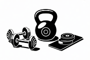 Gym Equipment Vector Pack featuring, an Illustration by Amazin_art (Thumbnail 4 of 11)