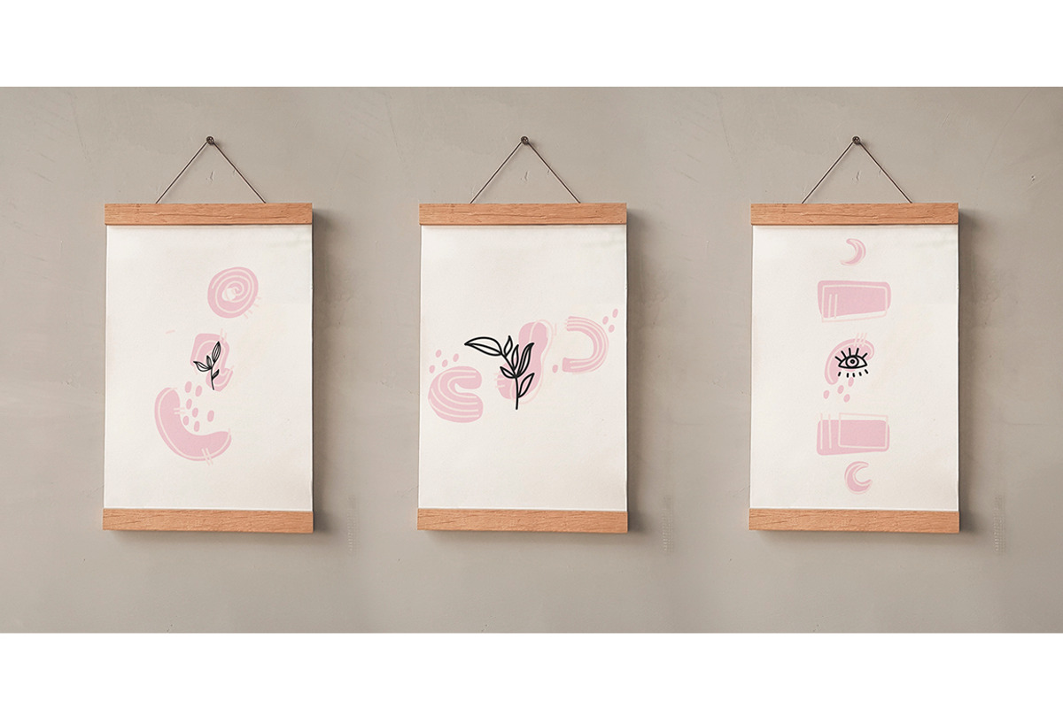 55 logo templates!LOGO PACK + bonus, a Branding & Logo Template by Ja Polina ArtShop (Photo 9 of 12)