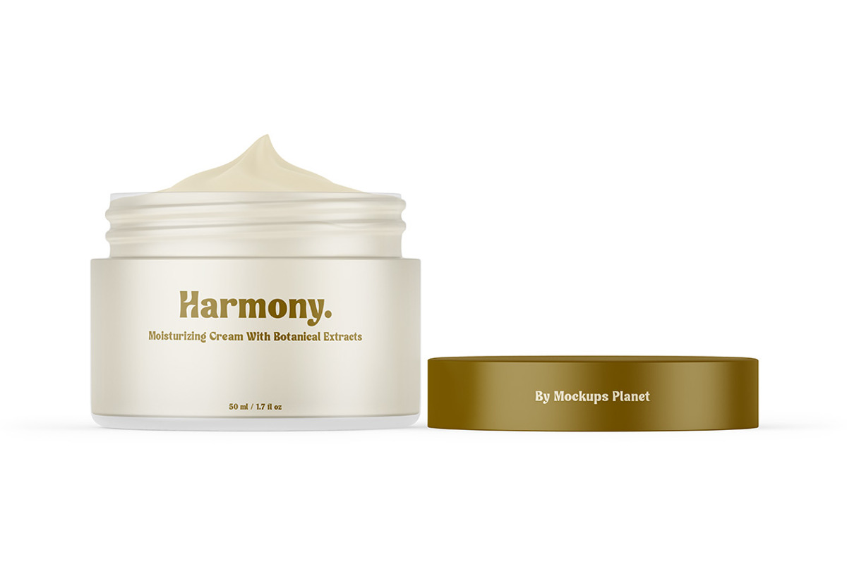 Glass Cream Jar Mockups, a Mockup by Mockups Planet (Photo 2 of 9)
