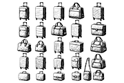 Vintage Luggage Collection, an Object Graphic by RT Studio (Thumbnail 2 of 4)