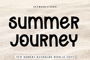 Summer Journey, a Script Font by FreshTypeINK (Thumbnail 1 of 9)