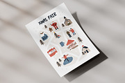 Modern Christmas Cards & Map Creator, an Object Graphic by MaNechaeva (Thumbnail 4 of 14)