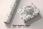 Minimal Florals Seamless Vector, a Pattern Graphic by one-touch (Thumbnail 7 of 10)