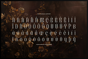 Brunelis Noctelle Display Serif Font, a Handwritten Font by gracetype_studio (Thumbnail 11 of 12)
