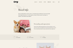 Corgi - Elementor PRO TemplateKit