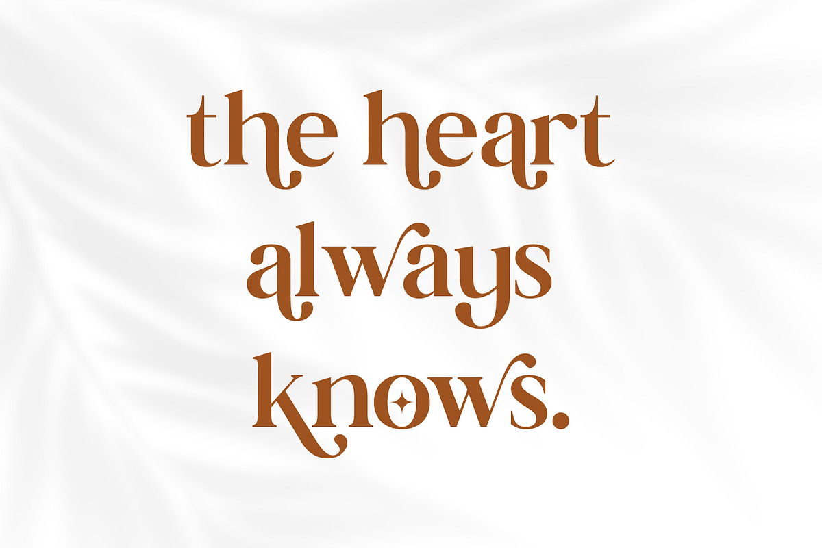 Lonely Hearts A Display Font, a Serif Font by Prestige Artsy Studio (Photo 6 of 10)