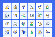 Finance and Operations Icons Bundle, a Duotone Icon by Creative Stall (Thumbnail 8 of 11)