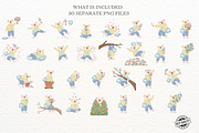 Spring Cute Koala Clipart, an Animal Illustration by Markicha Art (Thumbnail 3 of 7)