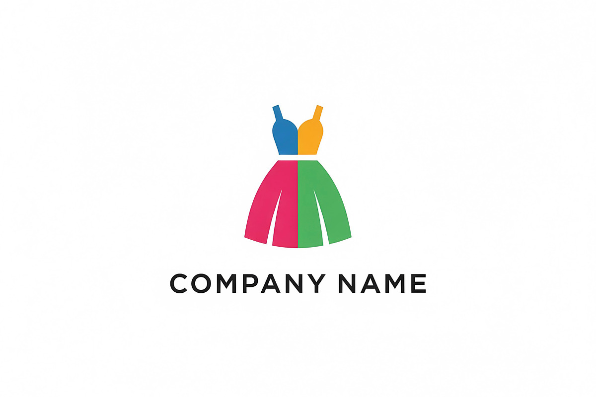 Colorful Dress Logo, a Branding & Logo Template by Logocreative (Photo 1 of 2)