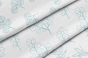 Eucalyptus Leaves Line Art Clipart, an Illustration by ElenKoss (Thumbnail 10 of 12)