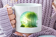 Watercolor Japanese Summer Clipart, an Illustration by DreamCafeArt (Thumbnail 6 of 7)