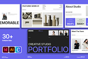 Studio Portfolio Presentation, a Presentation Template by Devators (Thumbnail 1 of 8)