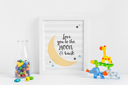 Nursery frame mockup 8x10 16x20 4:5, a Print Template by Grace White (Thumbnail 3 of 3)