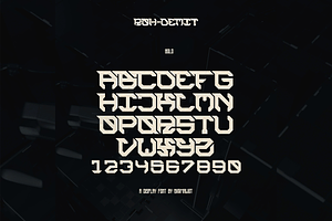 ROH-DEMIT Typeface // Display Font