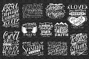 BUNDLE 25 Bible Verses, an Illustration by Ola-la-la (Thumbnail 3 of 6)