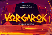 Vorgarok - Game Font