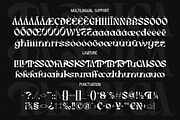 Tarsica - Modern Psychedelic Font, a Serif Font by MaikoHatta (Thumbnail 6 of 9)