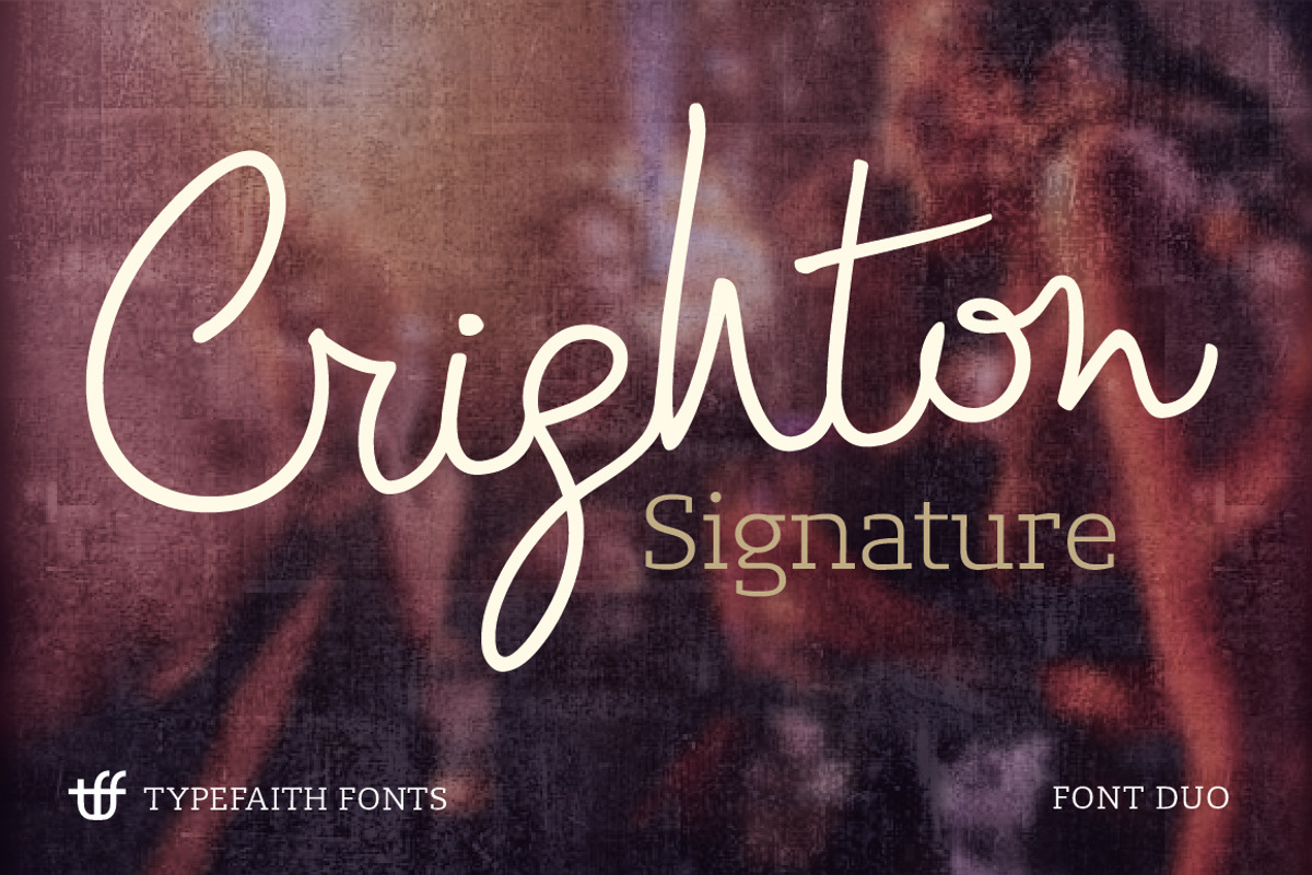 Crighton + Lev Duo Font Pack Sale