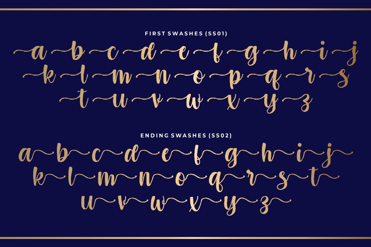 Bohemia - Modern Handlettering preview 6