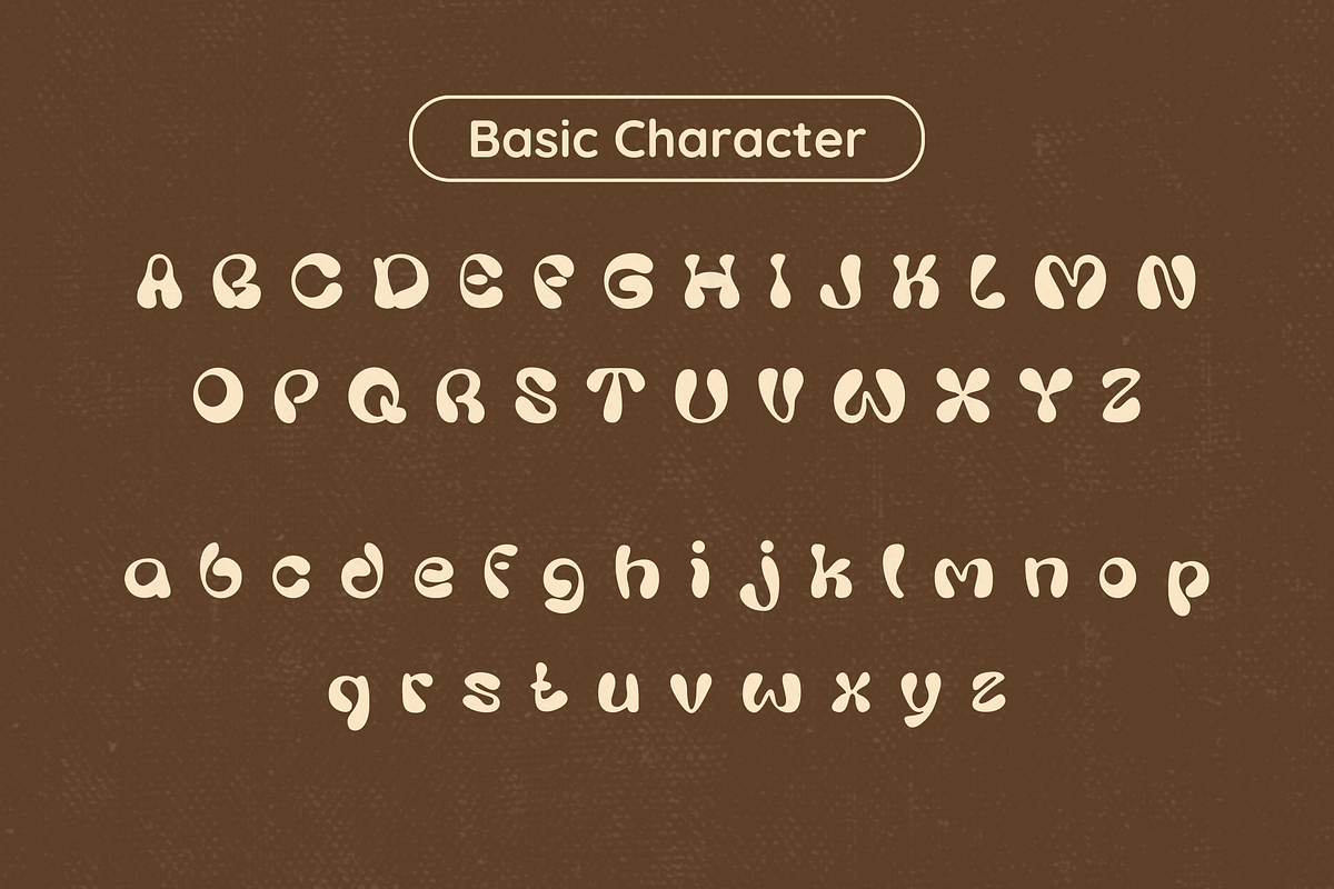 Chunky Groovy Fancy Font, a Font by Brand_Hero (Photo 5 of 12)