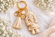 Nutcracker Christmas Keychain STL, an Object 3D Model by Layerology (Thumbnail 2 of 5)