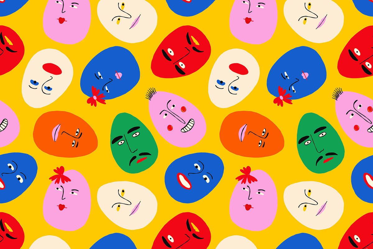 Funny Easter Patterns, a Pattern Graphic by Art's and patterns (Photo 4 of 11)