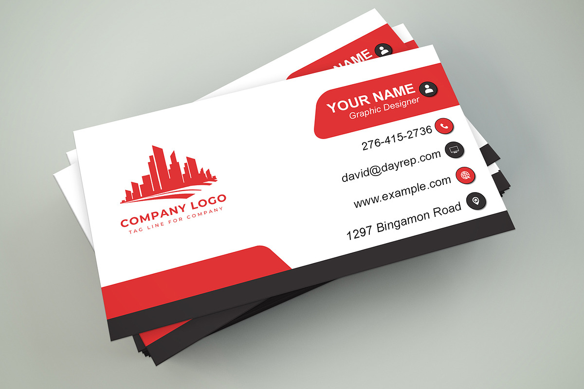 Modern Calling Card Design preview 6