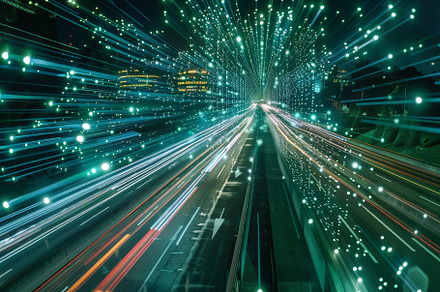 Long exposure of urban buildings and, a Photo by Iftikhar Alam