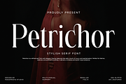 A Stylish Serif - Petrichor, a Serif Font by RagamKata (Thumbnail 1 of 10)