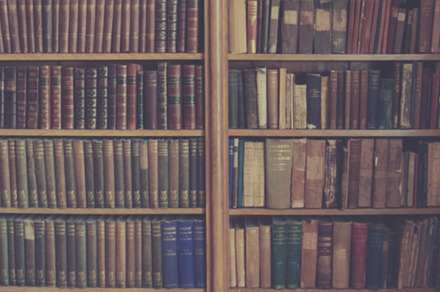 Antique books featuring book, bookshelf, and old, a School & Education Photo by Patricia Hofmeester