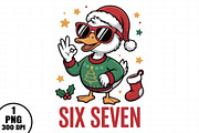 Funny Christmas Goose Six Seven 67 P, an Illustration by Daily.Designs (Thumbnail 1 of 5)