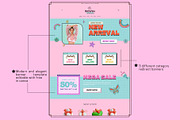 Retro Pink Shopify 2.0 Theme, a Shopify Template by DaisyStudio (Thumbnail 5 of 8)