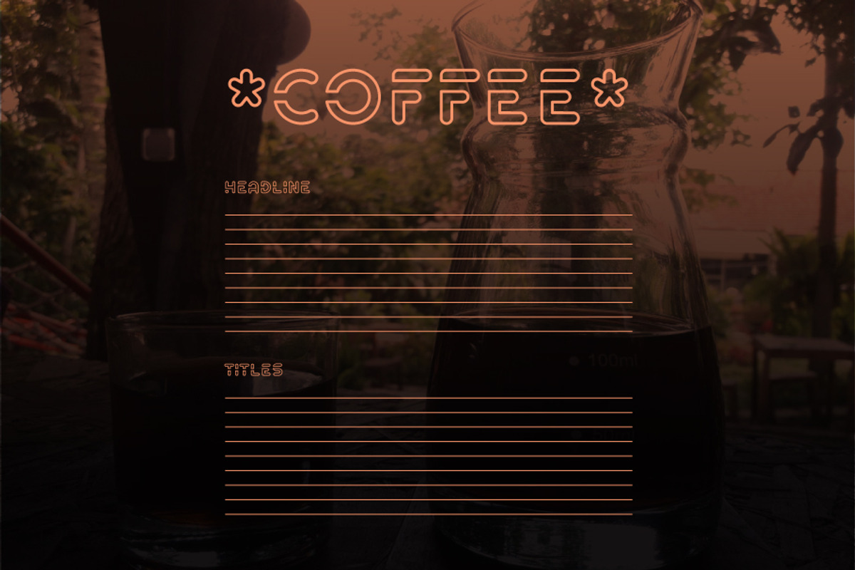 Adeeva Font preview 5