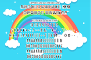 Rainbow | Script Font, a Script Font by Scratchones (Thumbnail 7 of 8)