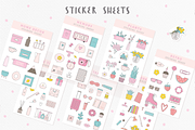 Pink Modern Retro, an Illustration by Purrga (Thumbnail 4 of 11)