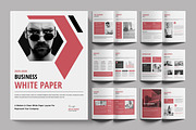 White Paper Layout Design Template, a Brochure Template by ContestDesign (Thumbnail 1 of 3)