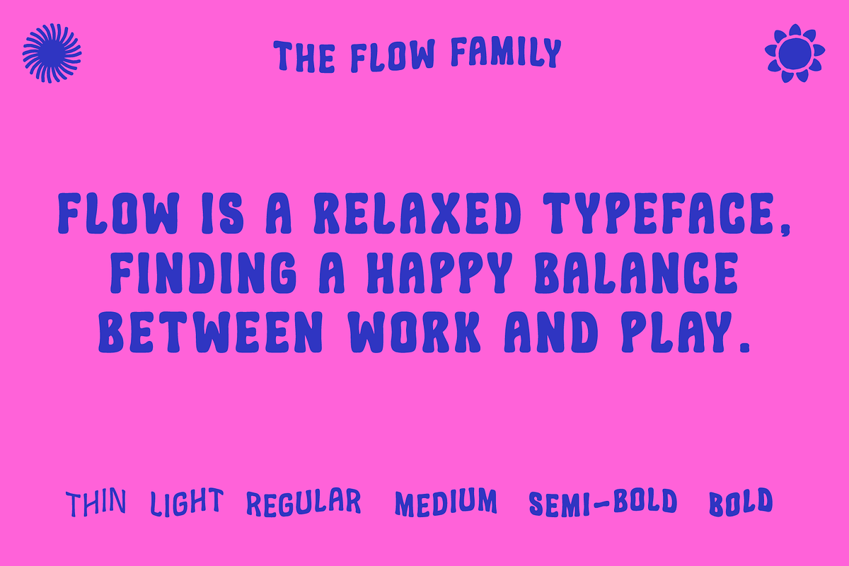 Flow Font Family, a Font by Hemphill Co (Photo 3 of 11)