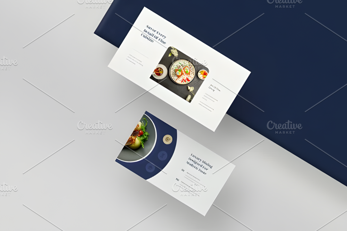 Luxury Food & Restaurant Google Slid, a Presentation Template by Ink Gallery (Photo 4 of 6)