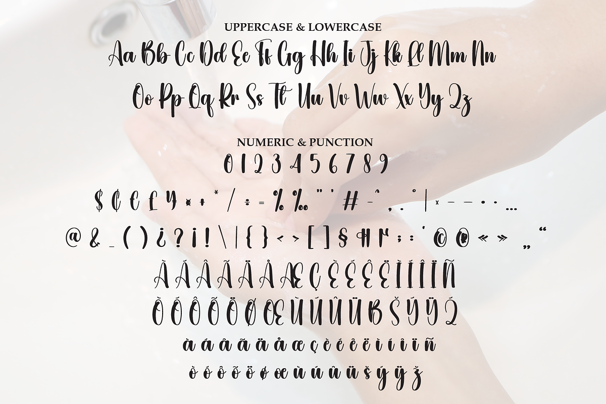Sanitation | Script Font, a Handwritten Font by Scratchones (Photo 7 of 8)